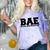 BAE And Educated Black History Month Graduation Comfort Color Blast T-Shirt Amethyst