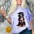 Bernese Mountain Dog Graduation Cap Graduate Training School For Men Women Girls Kids Comfort Color Blast T-Shirt Amethyst