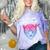 Bi Shy And Ready To Cry Bisexual Introvert Bi Pride Raglan Baseball Tee Comfort Color Blast T-Shirt Amethyst