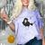 Bird Please Chew Quieter Introvert Quietness Comfort Color Blast T-Shirt Amethyst