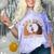 Black Queen With a Masters Degree Melanin Girls Graduation Comfort Color Blast T-Shirt Amethyst