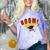Boom Graduation Hat And Diploma For Proud Graduate Comfort Color Blast T-Shirt Amethyst