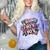 Born In The 80s Raised In The 90s Nostalgia Retro Lovers Comfort Color Blast T-Shirt Amethyst