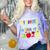 My Brother Graduated Kindergarten Class Of 2025 Graduation Comfort Color Blast T-Shirt Amethyst