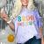 Bruh We Out 6th Graders Sixth Grade Graduation Comfort Color Blast T-Shirt Amethyst