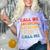 Call Me Antisocial But Please Don't Call Me Introvert Comfort Color Blast T-Shirt Amethyst