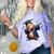 Capybara Graduation Dabbing Capy Wearing Graduate Gown Comfort Color Blast T-Shirt Amethyst