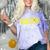 Caution Does Not Play Well With Others Introvert Comfort Color Blast T-Shirt Amethyst