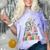 Christmas Audiology Tree Audiology Student Graduation Comfort Color Blast T-Shirt Amethyst