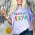 Class Of 1974 School Reunion College Highschool Graduation Comfort Color Blast T-Shirt Amethyst