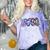 Class Of 1990 Shirt Tie Dye Senior Graduation Class Reunion Comfort Color Blast T-Shirt Amethyst