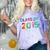 Class Of 2015 School Reunion College Highschool Graduation Comfort Color Blast T-Shirt Amethyst
