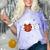 Class Of 2018 Basketball Senior Graduation Shirt Grad Comfort Color Blast T-Shirt Amethyst