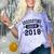 Class Of 2018 Shirts For Seniors Graduation Comfort Color Blast T-Shirt Amethyst