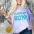 Class Of 2019 High School Graduation Teal Senior Comfort Color Blast T-Shirt Amethyst