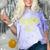 Class Of 2020 Senior 90s Grunge Graduation Comfort Color Blast T-Shirt Amethyst