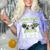 Class Of 2022 Graduate Senior 2022 Graduation Comfort Color Blast T-Shirt Amethyst