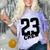 Class Of 2023 Seniors 23 Senior Graduation Idea Comfort Color Blast T-Shirt Amethyst