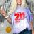Class Of 2024 High School Senior Graduation Red Sports Style Comfort Color Blast T-Shirt Amethyst