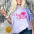 Class Of 2024 Pink For Girls And Women Graduation Comfort Color Blast T-Shirt Amethyst