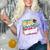 Class Of 2025 We Out Graffiti Graduation 2025 Comfort Color Blast T-Shirt Amethyst