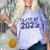 Class Of 2025 Grow With Me Future Graduation Year Comfort Color Blast T-Shirt Amethyst