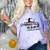 Class Of 2025 Gymnastics Mom Senior Gymnast Graduation Comfort Color Blast T-Shirt Amethyst