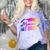 Class Of 2025 Mastered It College Masters Degree Graduation Comfort Color Blast T-Shirt Amethyst
