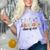 Class Of 2025 Senior 25 High School Graduation Comfort Color Blast T-Shirt Amethyst
