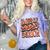 Class Of 2025 Senior Orange And Student Graduation Comfort Color Blast T-Shirt Amethyst