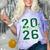 Class Of 2026 Graduation Varsity Green And On The Back Comfort Color Blast T-Shirt Amethyst