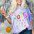 Class Of 2029 Senior Class 2029 Idea Graduation Grow With Me Comfort Color Blast T-Shirt Amethyst