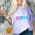 Class Of 2029 Shirt 2nd Grade Onto 3rd Grade Graduation Tee Comfort Color Blast T-Shirt Amethyst