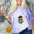 Class Of 2032 Graduation First Day Of School T Shirt Comfort Color Blast T-Shirt Amethyst