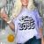 Class Of 2035 Senior Retro 2035 Grad Graduate Graduation Comfort Color Blast T-Shirt Amethyst