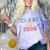 Class Of 2036 Graduation Comfort Color Blast T-Shirt Amethyst