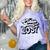Class Of 2037 Senior Retro 2037 Grad Graduate Graduation Comfort Color Blast T-Shirt Amethyst