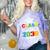 Class Of 2038 First Day Of School & Graduation 2038 Comfort Color Blast T-Shirt Amethyst