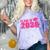 Class Of 2038 Pink Girls Growing Up School Memory Graduation Comfort Color Blast T-Shirt Amethyst