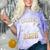 College Grad Class Of 2028 Senior Graduate Graduation 2028 Comfort Color Blast T-Shirt Amethyst