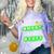 College High School Graduation Senior 2018 TShirt Comfort Color Blast T-Shirt Amethyst