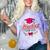 Coquette Pink Bow Senior 2026 2027 Graduation Comfort Color Blast T-Shirt Amethyst