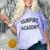 Crazy Anti Social VAMPIRE ACADEMY Introvert Stay Away From Comfort Color Blast T-Shirt Amethyst