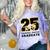 Criminal Justice Graduate Graduated Class Of 2025 Graduation Comfort Color Blast T-Shirt Amethyst