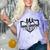Cross Country Senior Night Senior 2025 Graduation Party 40 Comfort Color Blast T-Shirt Amethyst