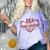 Cross Country Senior Night Senior 2025 Graduation Party 48 Comfort Color Blast T-Shirt Amethyst