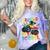I Crushed Pre-K Monster Truck Graduation Preschool Grad 2025 Comfort Color Blast T-Shirt Amethyst