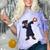 Cute Dabbing Kid Elementary School Graduation Baseball Comfort Color Blast T-Shirt Amethyst