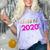 Cute Graduation Shirt Class Of 2020 Shirt Comfort Color Blast T-Shirt Amethyst