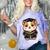 Cute Hamster Graduation Comfort Color Blast T-Shirt Amethyst